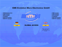 Tablet Screenshot of eme-net.de